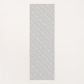 Black And White Geometric-Modern Minimalist Yogamat (Voorkant)