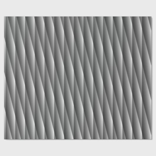 Black and white geometrical pattern cadeaupapier (Vlak)