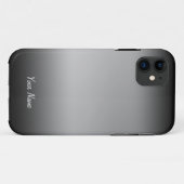 Black and White Gradient Horizon iPhone 5/5S Case-Mate iPhone Case (Achterkant (horizontaal))