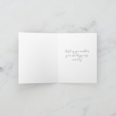 black and white hands with coffee on Note Card Kaart (Binnen)