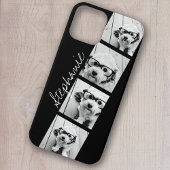 Black and White Instagram Photo Collage Case-Mate iPhone Case