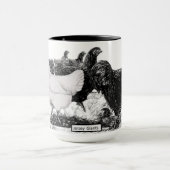 Black and White Jersey Giant Mok (Midden)