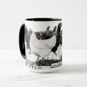 Black and White Jersey Giant Mok (Voorkant links)