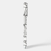 Black And White Kaleidoscope Case-Mate iPhone Case (Achterkant / Rechts)