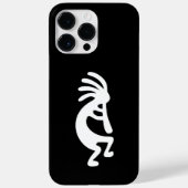 Black and White Kokopelli Case-Mate iPhone Case (Achterkant)