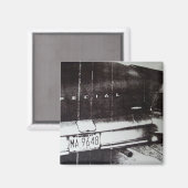 Black and White Magneet (Voorkant / Achterkant)