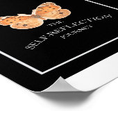 Black and White Minimal Self Reflection Guided Poster (Hoek)