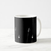 black and white minimal - Tasse / Kaffeebecher Mok (Voorkant rechts)