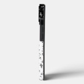 Black and white musical personalized   Case-Mate iPhone case (Achterkant / Links)