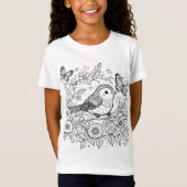 Black and White Nature T-Shirt (Voorkant)