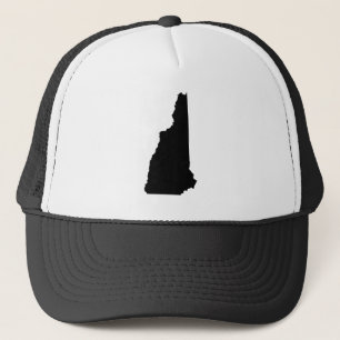 Black and White New Hampshire Trucker Pet