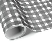 Black and White Noël Cadeaupapier (Rol Hoek)