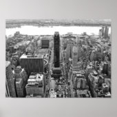 Black and White NYC Photoraph Poster (Voorkant)