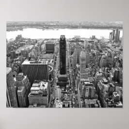 Black and White NYC Photoraph Poster