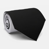 Black and white ombre stropdas (Opgerold)