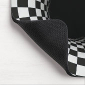 Black and White Optical Illusion Hole Muismat (Hoek)