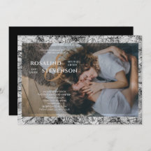 Black and White Ornamental Texture