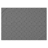 Black and White Paisley Bandana Boho Print Tafelkleed (Voorkant (Horizontaal))