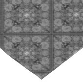 Black and White Paisley Bandana Boho Print Tafelkleed (Gekanteld)