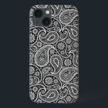 Black and White  Paisley Pattern 2 Case-Mate iPhone Case<br><div class="desc">Elegant zwart-wit  paisley naadloos. Het ontwerp is beschikbaar op andere producten en kan op om het even welk product worden gevraagd dat door zazzle wordt aangeboden.</div>