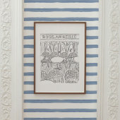 Black and White Paris Boulangerie Poster