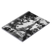 Black and White Paris notebook Notitieboek (Linkerzijde)