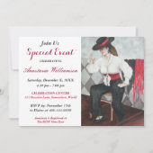 BLACK AND WHITE PARTY UITNODIGING (Voorkant)