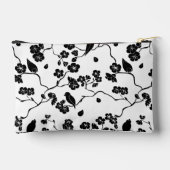 Black and White Pattern Birds on Cherry Blossoms Etui (Achterkant)