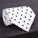 Black and White Pattern Custom Necktie Stropdas<br><div class="desc">A timeless and versatile accessory, this custom necktie features a classic black and white pattern. Perfect for adding a touch of sophistication to any outfit, whether it's for a formal event, a business meeting, or simply to elevate your everyday look. The crisp stripes create a stylish and refined appearance, making...</div>