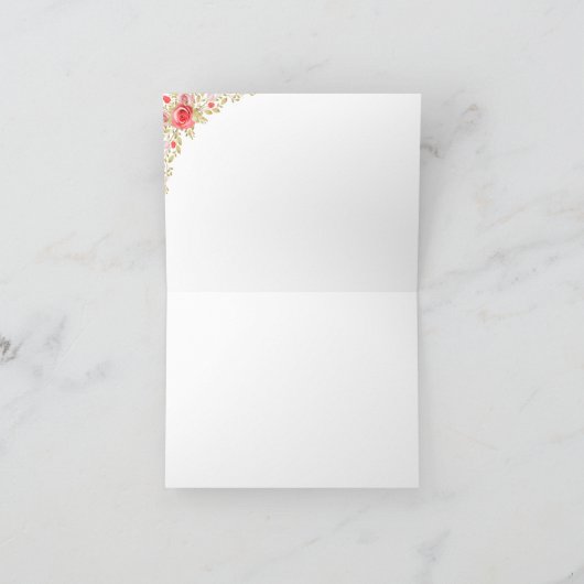 Black and White Photo Afstuderen - Hartelijk dank Bedankkaart (Binnen)