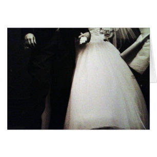 BLACK AND WHITE PHOTO OF BRIDE/GROOM FOR WEDDING