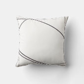 Black And White Pillow Kussen (Achterkant)
