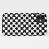 Black and White Polka Dots iPhone 5 Hoesje (Achterkant (horizontaal))