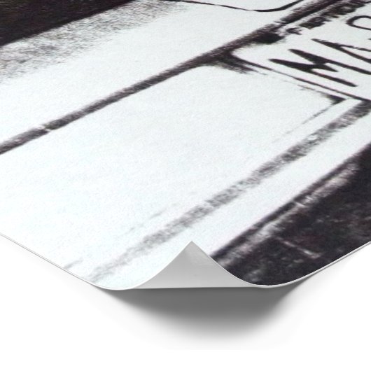 Black and White Poster (Hoek)