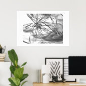 Black and White Poster (Thuiskantoor)