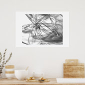 Black and White Poster (Keuken)