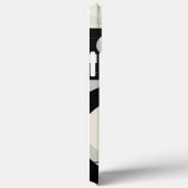 Black and White Retro Iphone case (Achterkant / Rechts)