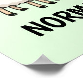 Black and White Sheep Poster (Hoek)