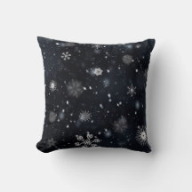 Black and White Snowflake