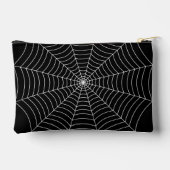 Black and White spider web Halloween pattern Etui (Achterkant)