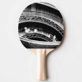 Black and White Spiral Staircase Tafeltennisbatje