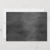 Black and White Spooktacular Owl Halloween Party Kaart (Achterkant)