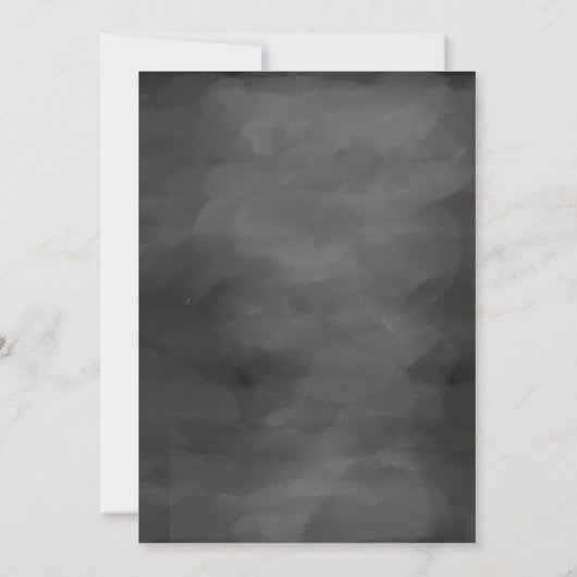 Black and White Spooktacular Owl Halloween Party Kaart (Achterkant)