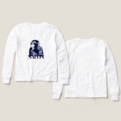 black and white  T-Shirt (Voorkant /achterkant)