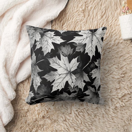 Black and White Throw Pillow Kussen (Deken)