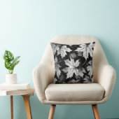 Black and White Throw Pillow Kussen (Stoel)