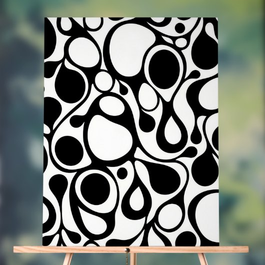 Black and white wall poster (Neutraal)