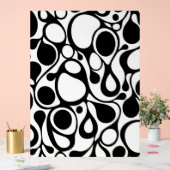 Black and white wall poster (Huwelijk)