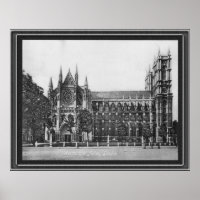 Black and White Westminster Abbey