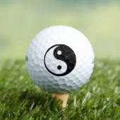 Black and White Yin Yang Golfballen (Insitu Shirt)
